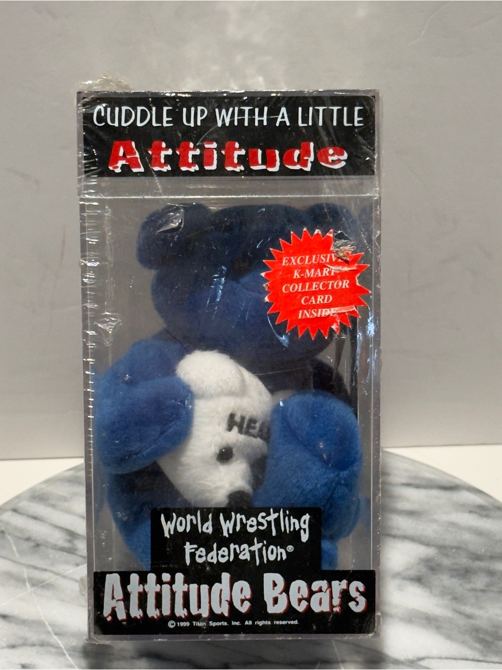 Vintage WWF Attitude Bear "Job Squad" Al Snow 1999